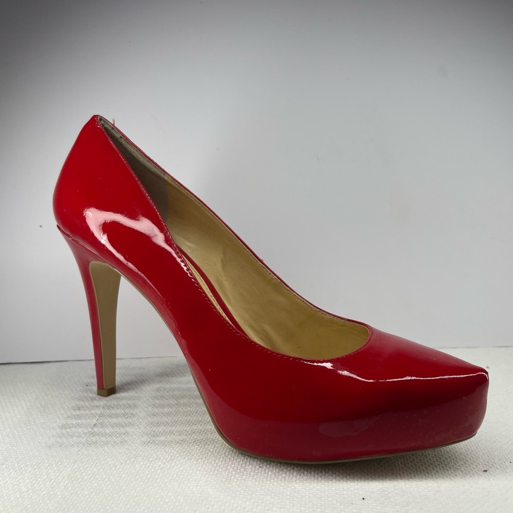 Gianni Bini Red Patent Leather Heels